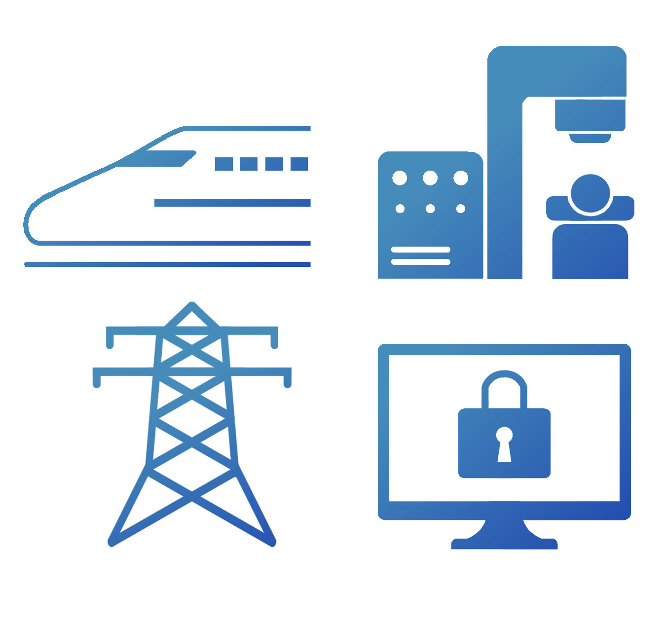 社会インフラの夜景イメージ