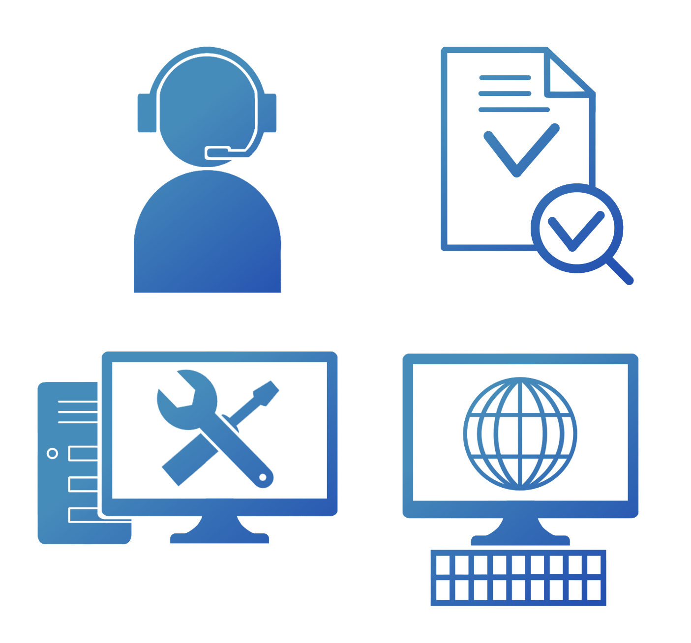 ITサービスを支えるオフィスの写真